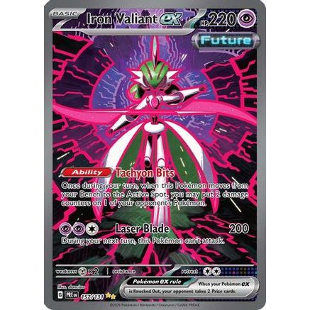Iron Valiant ex 157 - SV Prismatic Evolutions Holofoil