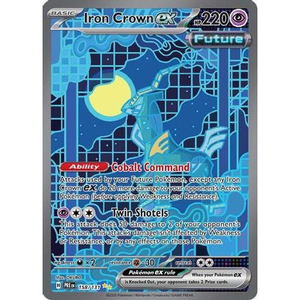 Iron Crown ex 158 - SV Prismatic Evolutions Holofoil