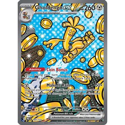 Gholdengo ex 164 - SV Prismatic Evolutions Holofoil
