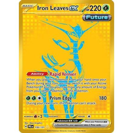 Iron Leaves ex 176 - SV Prismatic Evolutions Holofoil