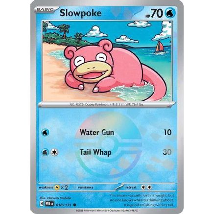 Slowpoke (Poke Ball Pattern) 18 - SV Prismatic Evolutions Holofoil