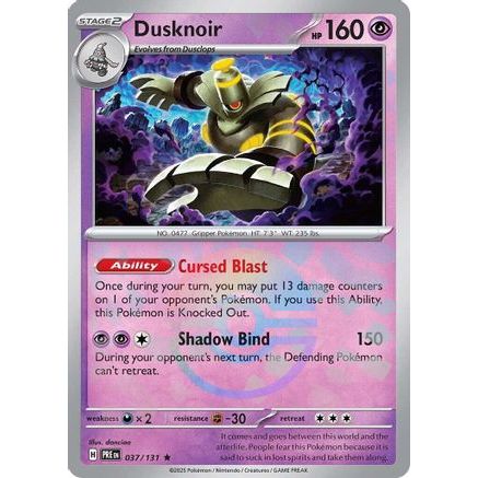 Dusknoir (Poke Ball Pattern) 37 - SV Prismatic Evolutions Holofoil