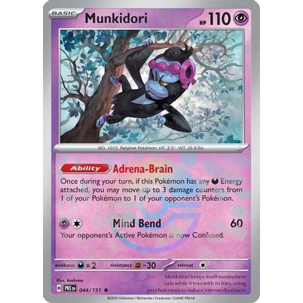 Munkidori (Poke Ball Pattern) 44 - SV Prismatic Evolutions Holofoil