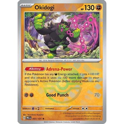 Okidogi (Poke Ball Pattern) 57 - SV Prismatic Evolutions Holofoil