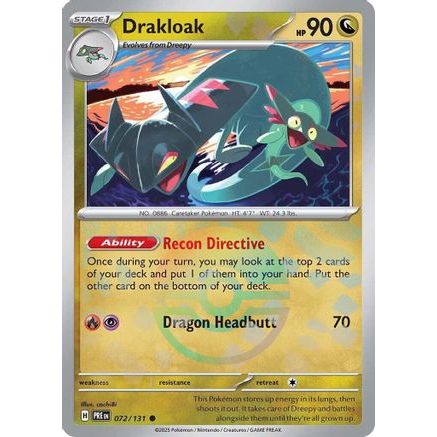 Drakloak (Poke Ball Pattern) 72 - SV Prismatic Evolutions Holofoil