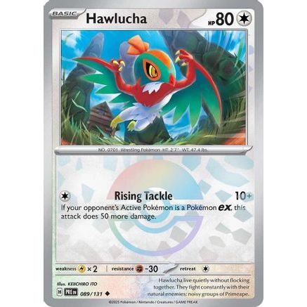 Hawlucha (Poke Ball Pattern) 89 - SV Prismatic Evolutions Holofoil