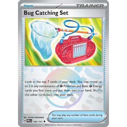 Bug Catching Set (Poke Ball Pattern) 102 - SV Prismatic Evolutions Holofoil