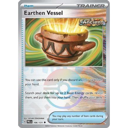 Earthen Vessel (Poke Ball Pattern) 106 - SV Prismatic Evolutions Holofoil