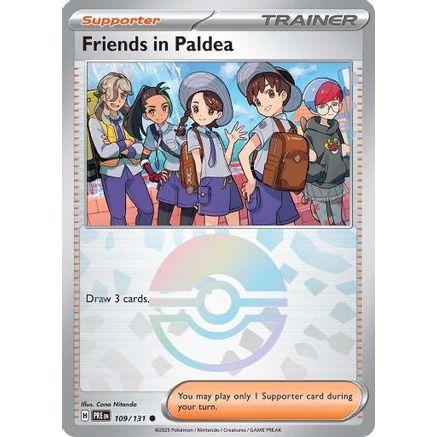 Friends in Paldea - 109/131 (Poke Ball Pattern) 109 - SV Prismatic Evolutions Holofoil