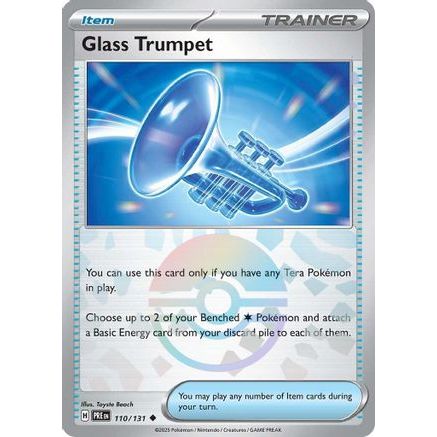 Glass Trumpet (Poke Ball Pattern) 110 - SV Prismatic Evolutions Holofoil