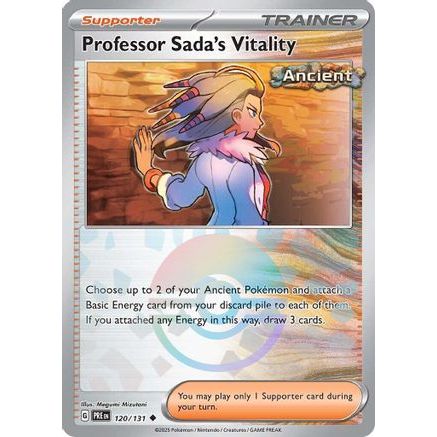 Professor Sada's Vitality (Poke Ball Pattern) 120 - SV Prismatic Evolutions Holofoil