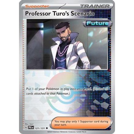 Professor Turo's Scenario (Poke Ball Pattern) 121 - SV Prismatic Evolutions Holofoil