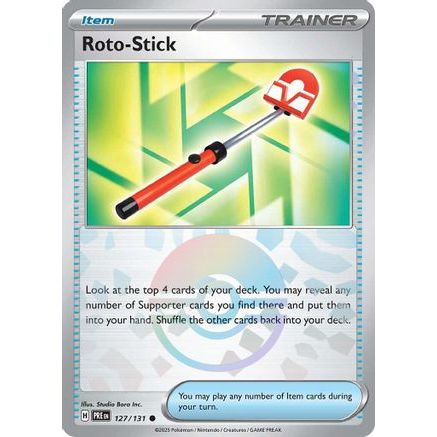 Roto-Stick (Poke Ball Pattern) 127 - SV Prismatic Evolutions Holofoil