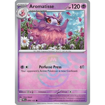 Aromatisse (Master Ball Pattern) 39 - SV Prismatic Evolutions Holofoil