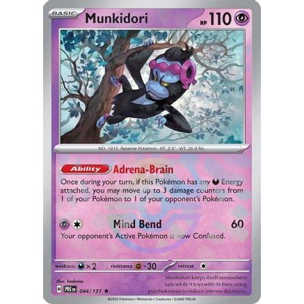 Munkidori (Master Ball Pattern) 44 - SV Prismatic Evolutions Holofoil