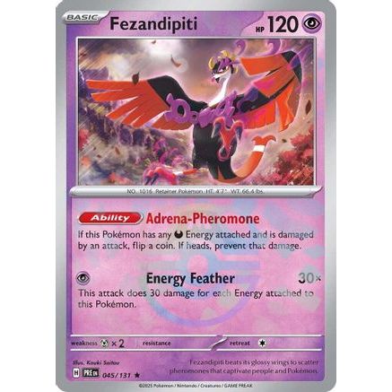 Fezandipiti (Master Ball Pattern) 45 - SV Prismatic Evolutions Holofoil