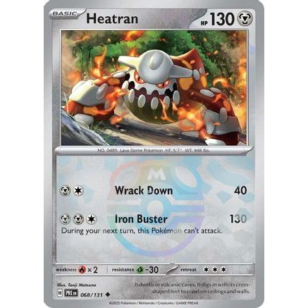 Heatran (Master Ball Pattern) 68 - SV Prismatic Evolutions Holofoil