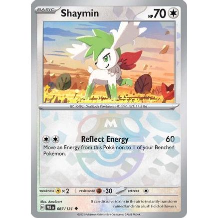 Shaymin (Master Ball Pattern) 87 - SV Prismatic Evolutions Holofoil