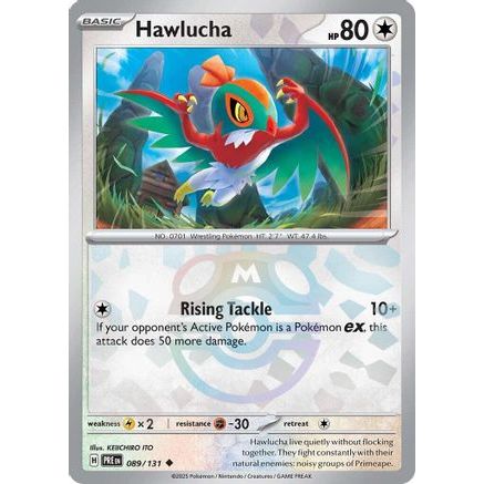 Hawlucha (Master Ball Pattern) 89 - SV Prismatic Evolutions Holofoil