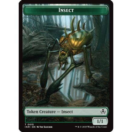 Insect // Spider Double-Sided Token (INR-15 // 16) - Innistrad Remastered