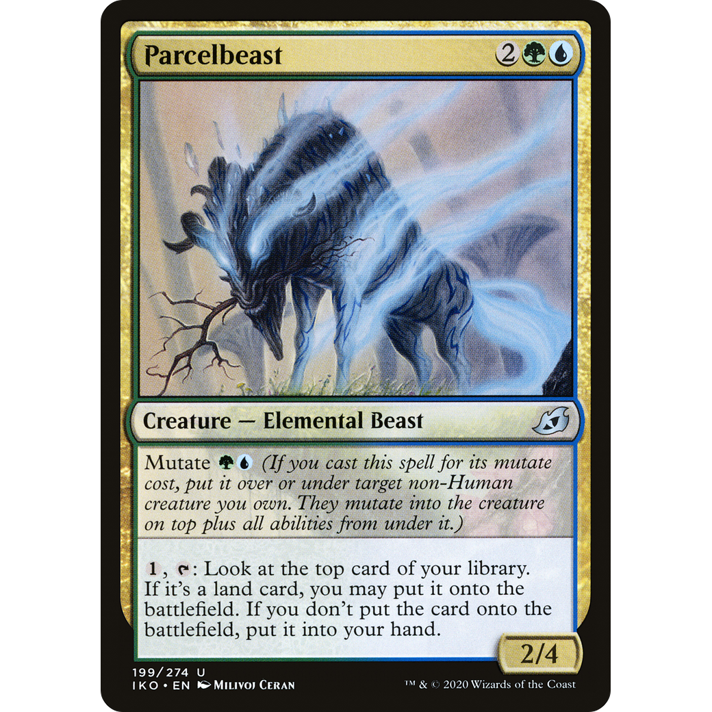 Parcelbeast (IKO-199) - Ikoria: Lair of Behemoths Foil