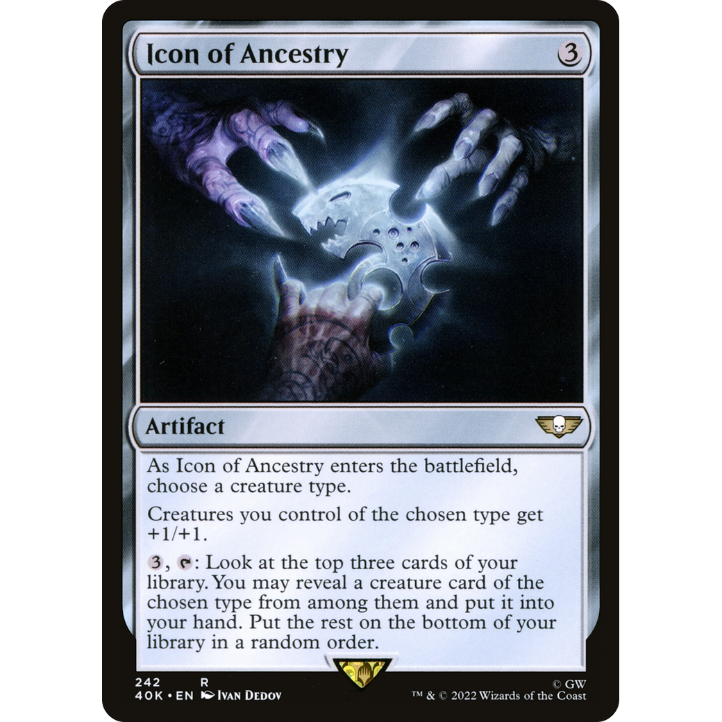 Icon of Ancestry (40K-242) - Warhammer 40,000 Commander