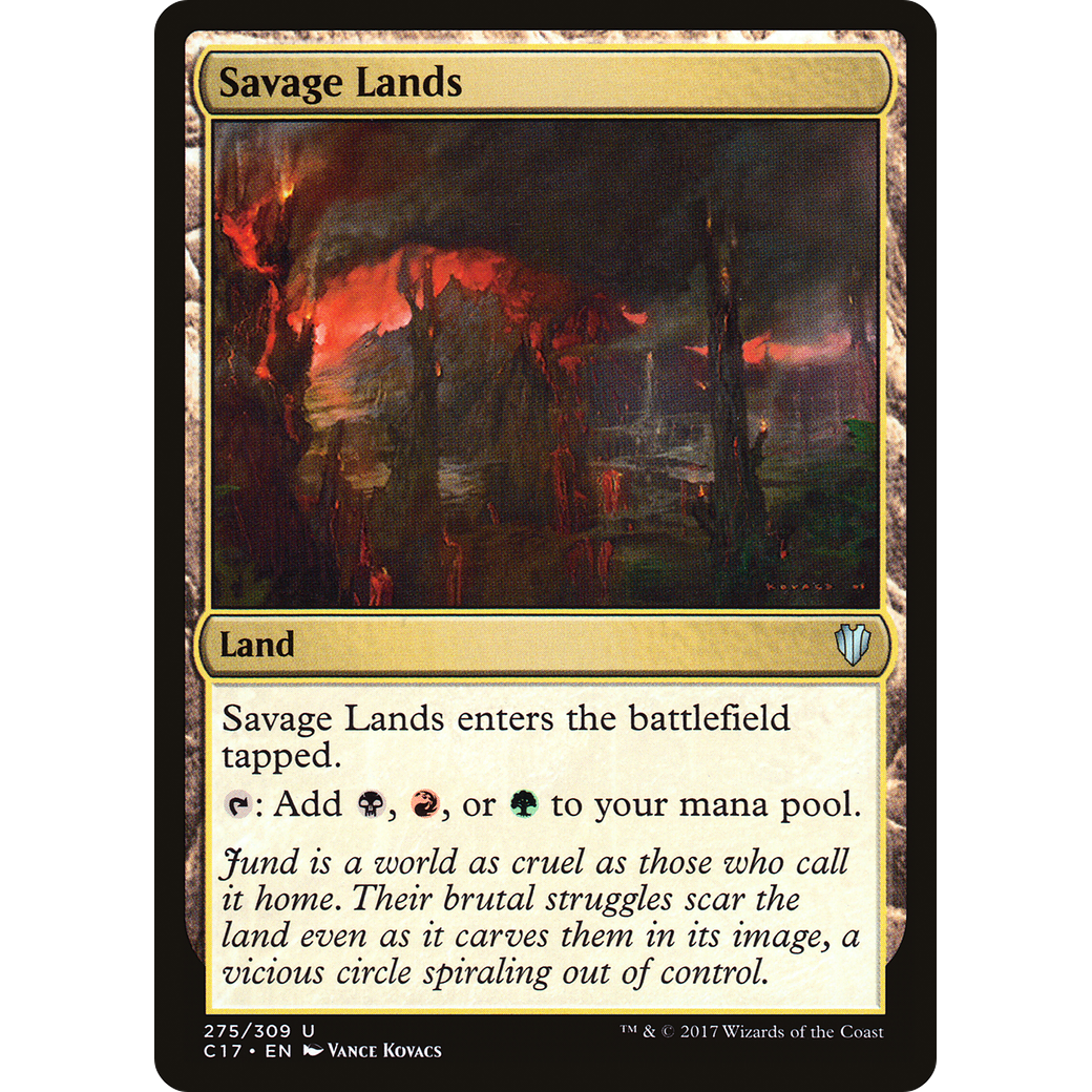 Savage Lands (C17-275) - Commander 2017