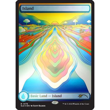 Island (1479) (Rainbow Foil) (SLD-1479) - Secret Lair Drop Series Foil