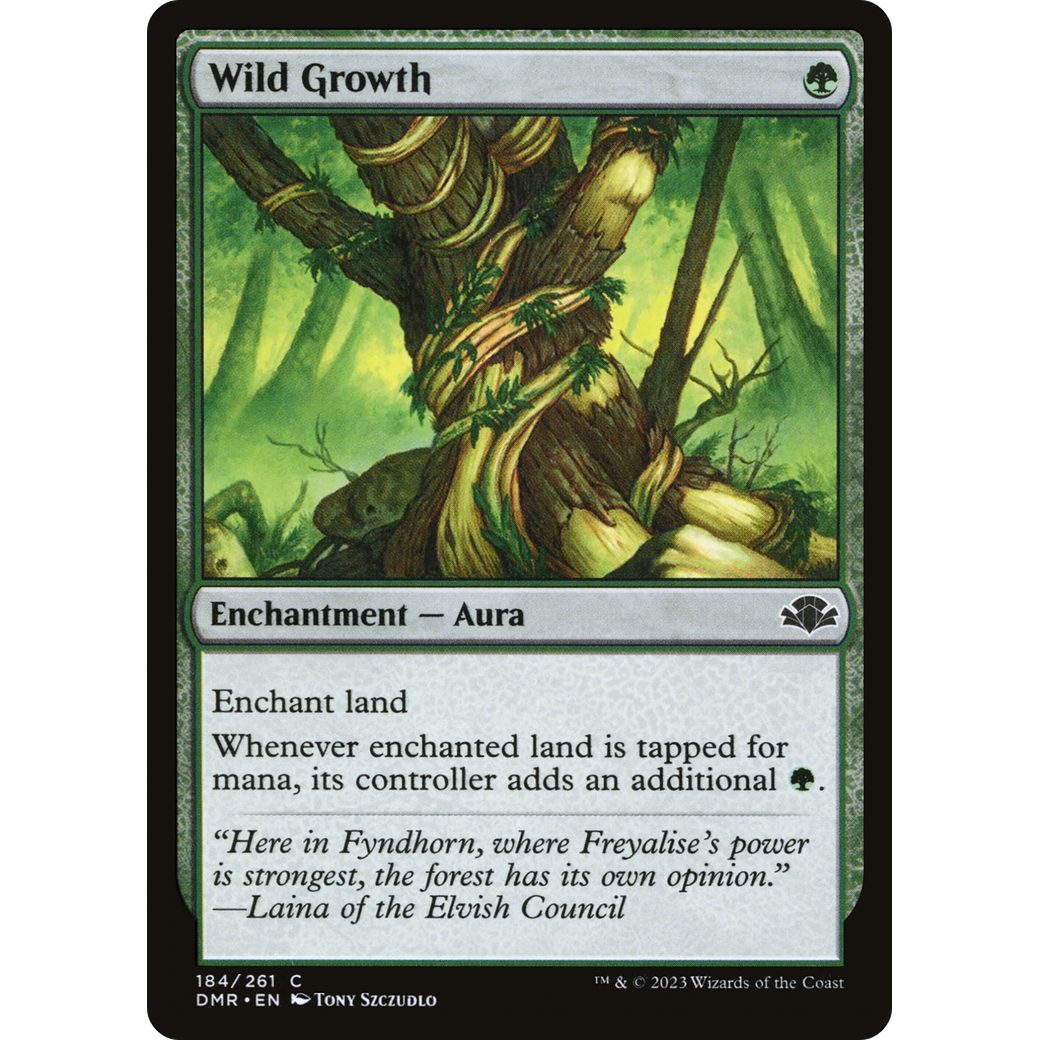 Wild Growth (DMR-184) - Dominaria Remastered