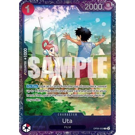 Uta (Treasure Cup 2025) (OP09-002) - One Piece Promotion Cards Foil