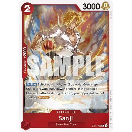 Sanji (ST21-003) - Starter Deck EX: Gear 5