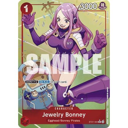 Jewelry Bonney (Parallel) (ST21-004) - Starter Deck EX: Gear 5