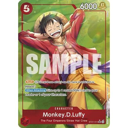 Monkey.D.Luffy (014) (Parallel) (ST21-014) - Starter Deck EX: Gear 5