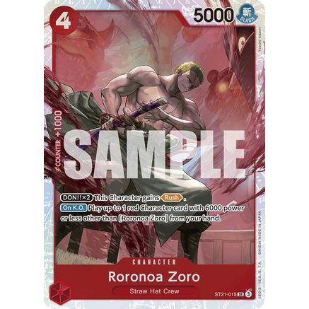 Roronoa Zoro (ST21-015) - Starter Deck EX: Gear 5 Foil