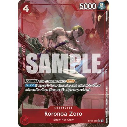 Roronoa Zoro (Parallel) (ST21-015) - Starter Deck EX: Gear 5