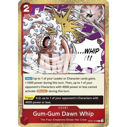 Gum-Gum Dawn Whip (ST21-016) - Starter Deck EX: Gear 5
