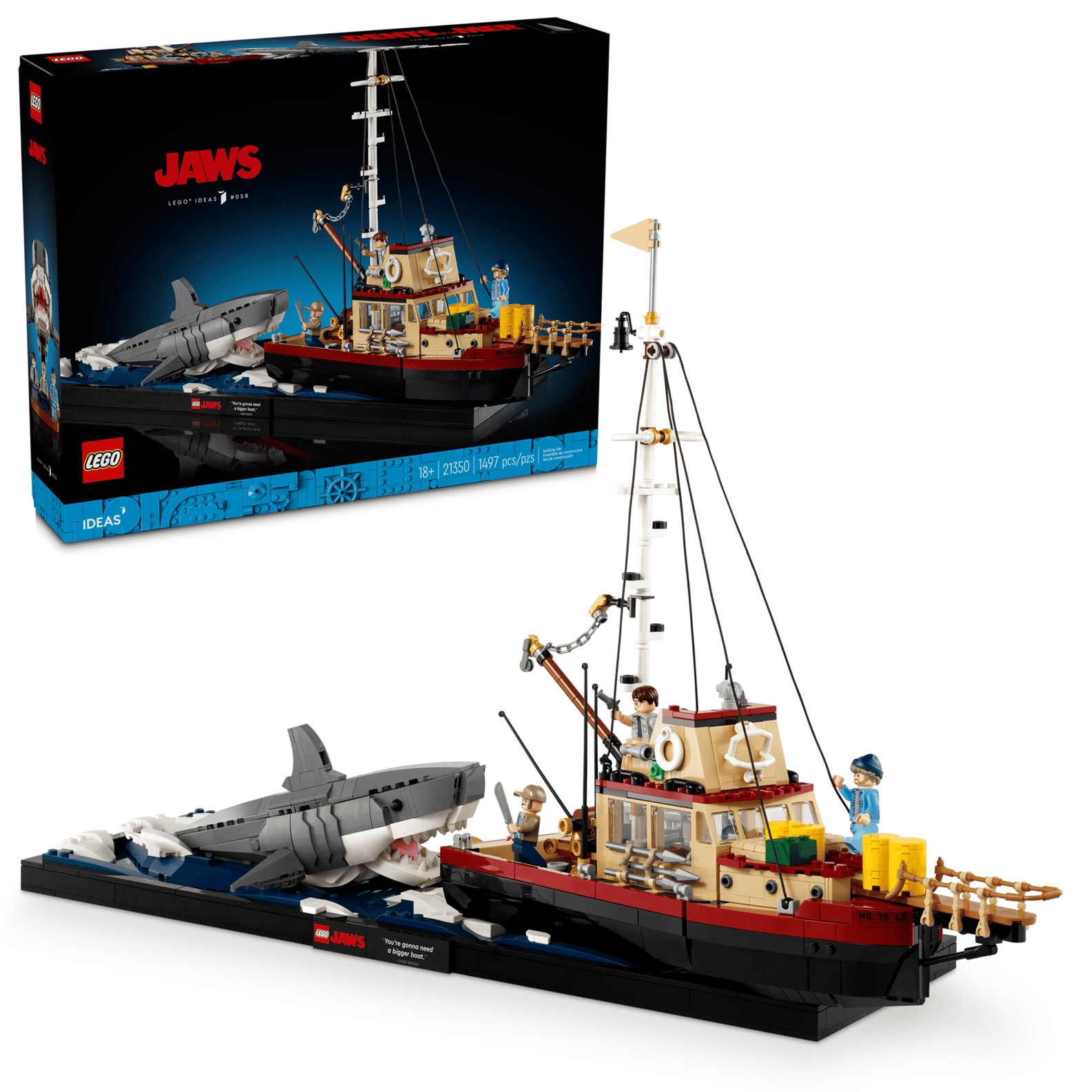 LEGO® Ideas: Jaws [21350]