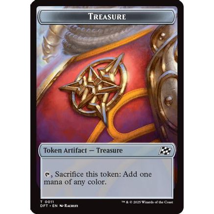 Treasure // Pilot Double-Sided Token (DFT-11 // 1) - Aetherdrift