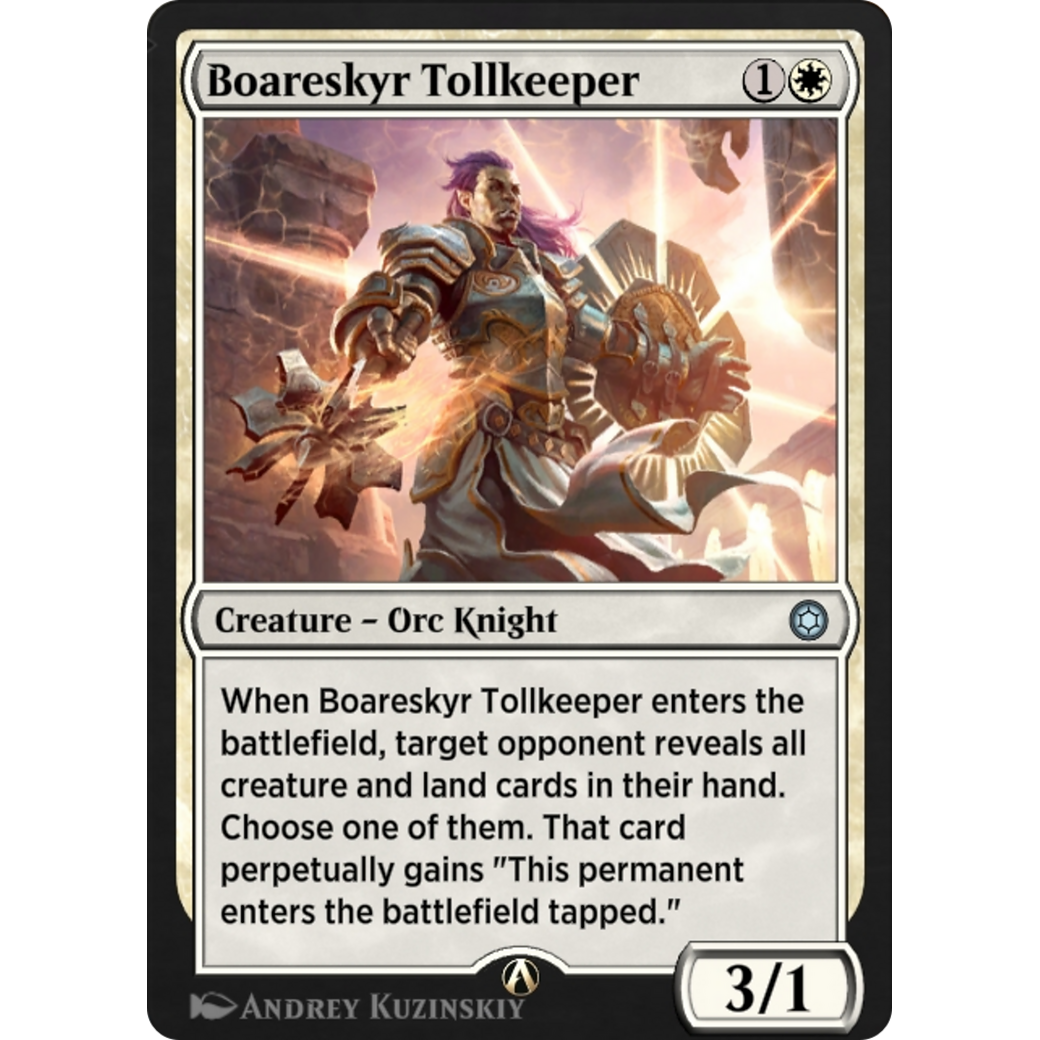 Boareskyr Tollkeeper (HBG-020) - Alchemy Horizons: Baldur's Gate