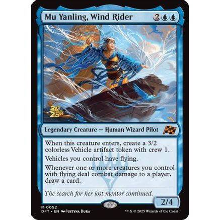 Mu Yanling, Wind Rider (PRE-052) - Prerelease Cards Foil