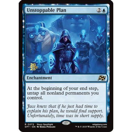 Unstoppable Plan (PRE-072) - Prerelease Cards Foil