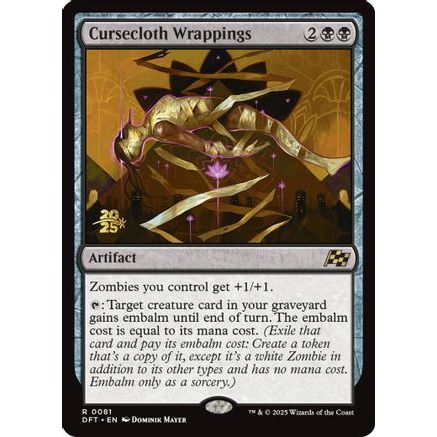 Cursecloth Wrappings (PRE-081) - Prerelease Cards Foil