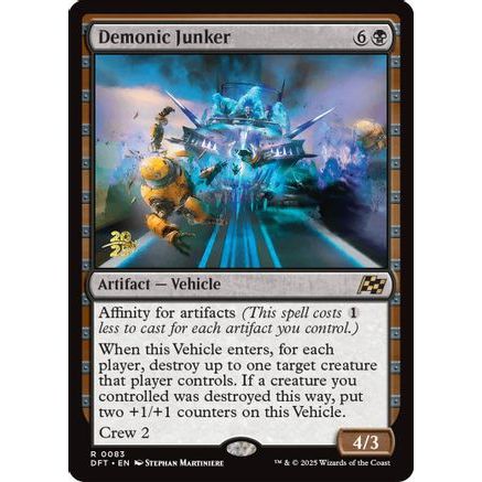 Demonic Junker (PRE-083) - Prerelease Cards Foil