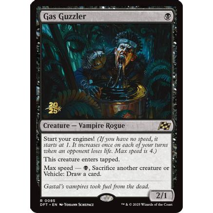 Gas Guzzler (PRE-085) - Prerelease Cards Foil