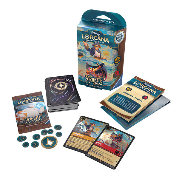 Disney Lorcana: Azurite Sea Starter Decks (Contains BOTH decks) (Pre-Order Expected Release 11/15/24)