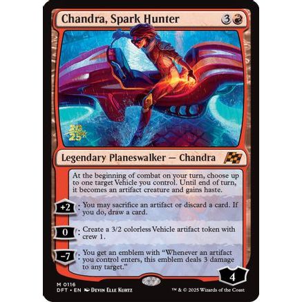 Chandra, Spark Hunter (PRE-116) - Prerelease Cards Foil