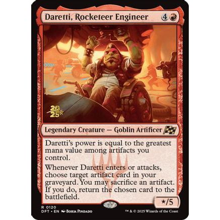Daretti, Rocketeer Engineer (PRE-120) - Prerelease Cards Foil