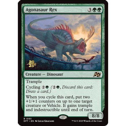 Agonasaur Rex (PRE-151) - Prerelease Cards Foil