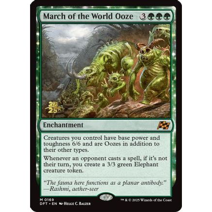 March of the World Ooze (PRE-169) - Prerelease Cards Foil
