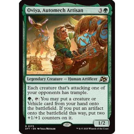 Oviya, Automech Artisan (PRE-173) - Prerelease Cards Foil